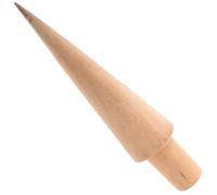 VOSAREA Moule à Cornet de Glace Accessoire Glaces et Biscuits Croustillants Forme Conique en Bois Boulangerie pour Pâtisserie Maison