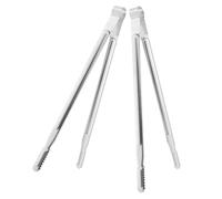 VOSAREA Pince à Cornichons en Acier Inoxydable 2pcs pour Kimchi Cuisine, Ustensile Pratique pour Marinade et Service Cuisine