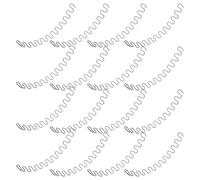 VOSAREA Ressorts de Canapé 50 Cm Métal 18pcs pour Réparation de Meubles Résistance à l'usure pour Usage Domestique