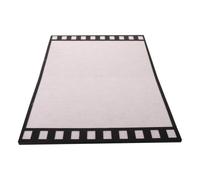 VOSAREA Tableau Mémo Mural Décoratif Style Film 24x16 en Feutre Beige | Décoration Murale Nostalgique, Fond Photo de Fête, Fixation Adhésive, pour t Affichage de Notes