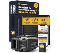 Vosker V300 Ultimate - Caméra Solaire 4G-LTE, IP65, 1080p
