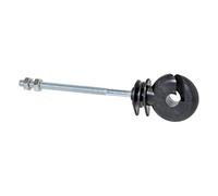 VOSS.farming 20x Isolateur écarteur annulaire M6-Medium, Filetage métrique, Longueur 145 mm