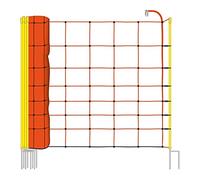 VOSS.farming Filet, Clôture Électrique, Clôture pour Moutons, Hauteur : 90 cm, Longueur : 50 m, 14 Piquets, Pointe Double