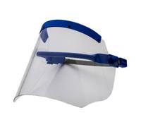 Bouclier d'électricien transparent, avec support de casque 500x250mm