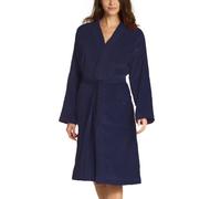 Vossen - Peignoir Femme - Dallas - Bademantel - Bleu (winternight 476) - FR : 48 (Taille fabricant : 46)