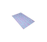 VOSSEN Serviette de bain Coast Lines 100x180cm violet