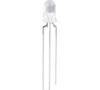 Vossloh Schwabe CQX 95 LED multicolore rouge, vert rond 5 mm 90 mcd, 70 mcd 60 ° 20 mA 2 V, 2.1 V