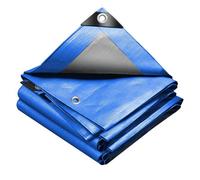 VOUNOT® Bâche de Protection en Polyéthylène 240g/m² - 2x3m - Bleu - Imperméable, Anti-UV, Ultra Résistante