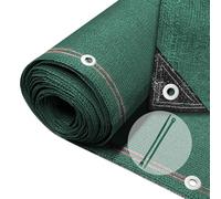 vounot® Brise Vue Occultant en HDPE 230g/m² avec Attaches Protection Rayons UV Résistant aux Déchirures et au Vent Protection pour Jardin Balcon 1x20m Vert