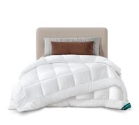 VOUNOT® Couette 4 saisons 155x200cm 500gsm blanc - Couette hiver 3 en 1 douce respirante en microfibre - Certifiée Oeko-Tex