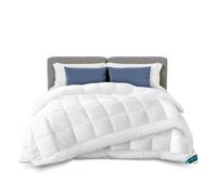 VOUNOT® Couette 4 saisons 200x200cm 500gsm blanc - Couette hiver 3 en 1 douce respirante en microfibre - Certifiée Oeko-Tex