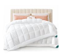 VOUNOT® Couette 4 saisons 260x240cm 500gsm blanc - Couette hiver 3 en 1 douce respirante en microfibre - Certifiée Oeko-Tex