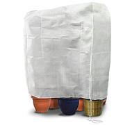 VOUNOT® Housse d'hivernage 250x360cm 150g/m² - zippée avec cordon de serrage - protection antigel réutilisable pour plantes