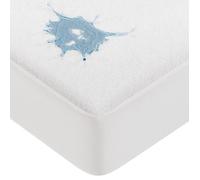 VOUNOT® Lot de 2 Protège Matelas Alèse 135x190x30cm avec jupe elastiquée - Imperméable respirante anti-acarien - Certifié OEKO-TEX