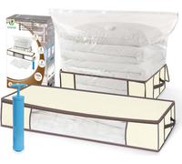 VOUNOT® : lot de 2 sacs de rangement pour sous-matelas avec sac sous vide