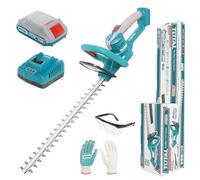 Total THTLI20461 Taille-haie sans fil, 20V Li-ion, 2000mAh, batterie et chargeur