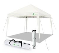 VOUNOT® Tonnelle de jardin 3x3m pliable avec sac de transport - protection UV - blanc