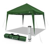 VOUNOT Tonnelle de jardin 3x3m pliable verte avec sac de transport