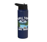 Voyage pour filles 2027 Lake Tahoe Mountain Lake Adventure Stainless Steel Insulated Water Bottle
