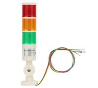 Voyant d'alarme LED, pile sécurité industrielle rouge/orange/verte la tour signalisation d'indicateur machine à commande numérique par ordinateur avec signal sonore pour les machines-o
