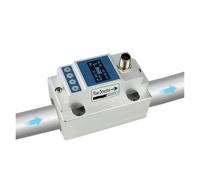 VQRINWIEL Débitmètre Portatif à Pince Compteur d'eau GTUL30B 4-20mA RS485