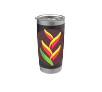 Vraiment comme les fleurs d'héliconia - Heliconia Gobelet isotherme en acier inoxydable double paroi