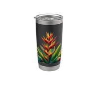 Vraiment comme les fleurs d'héliconia - Heliconia Gobelet isotherme en acier inoxydable double paroi
