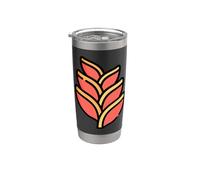 Vraiment comme les fleurs d'héliconia - Heliconia Gobelet isotherme en acier inoxydable double paroi
