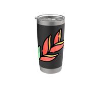 Vraiment comme les fleurs d'héliconia - Heliconia Gobelet isotherme en acier inoxydable double paroi