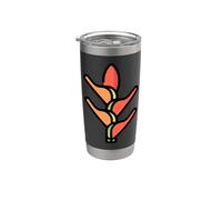 Vraiment comme les fleurs d'héliconia - Heliconia Gobelet isotherme en acier inoxydable double paroi