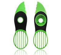 VRBELNI Trancheuse D'Avocat 3 en 1 - Éplucheur Coupe Couteau à Avocat Avocat Couteau à éplucher/Coupe Avocat 3 en 1/Convient pour Les tranches de Fruits de Cuisine