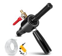 Vrietina Adaptateur 1 1/4" UNC vers SDS MAX avec Pompe à Eau et Conduite d'Eau de 4 m, Adaptateur de Couronne de Forage pour Carotteuse, Couronne de Forage pour Béton, Pierre et Maçonnerie