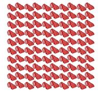 Vroomoto 100 Pièces ABS Magnétique DéVerrouillage Antivol Fixation Réutilisable avec Crochets de Marchandises pour Supermarchés Magasin Antivol Crochet de Verrouillage étagère Crochet (Ouverture 4MM)