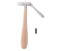 Vroomoto Extracteur de Pignon de Montre, Outil Réparation Mouvement Montre, Extracteur Pignon, Universel Roue Centrale, 1,2 Mm à 1,8 Mm, 140, Manche en Bois