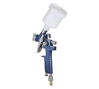 Vroomoto HVLP Pulvérisateur D'air Mini Aérographe Pulvérisateur de Peinture Pistolet 0,8 Mm 1,0 Mm Alimentation par gravité 125 Ml Tasse Espace réservé Outil de