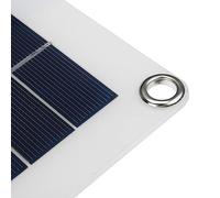 Vroomoto Panneau Solaire 18V 20W Double Kit de Charge Portable USB | Chargeur D'énergie Solaire, Polysilicium, Utilisation en Extérieur, Compatible Voiture RV Bateau, Double USB 5V, Interface