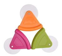 Vroomoto -Pizza Roue à Pizza Trancheuse à - en Plastique ABS Qualité Alimentaire Facile Nettoyer Résistant L'usure Couleur Bonbon Haute Température pour Gâteau Pain (rose)