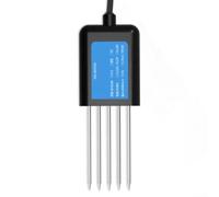 VRTYVEYBB Capteur de sol USB NPK pH Humidité mètre - Testeur numérique étanche IP68 pour l'agriculture, le jardinage et la culture hydroponique - Sonde en acier inoxydable (B)