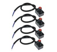 Vryzmo Gradateur LED à Bouton DC 0/1-10 V, Variateur Passif Basse Tension Gradation PWM pour Pilote LED Électronique Variable 0-10 V ou 1-10 V Installation Facile Facile à Utiliser 4 Pièces
