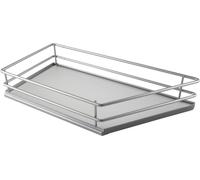 VS SUB, ensemble de supports latéraux pour meuble bas, angle de 35°, largeur 300 mm, côté gauche, argenté/gris