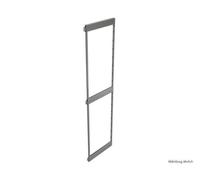 VS TAL Cadre Side, tiroir à étages, H 1222 mm, pour 4 paniers, anthracite