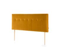 Vs venta-stock Tête de lit velours - Moutarde