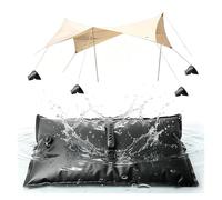 VSAQLNWZ Sac De Lestage, Anti-Basculement Weights, Tissu en Maille PVC Poids De Lestage Barnum Adapté aux terrains où des pieux ne Peuvent être enfoncés,4pc-8kg