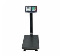 Vseutiac Balance Numérique Portable Balance Électronique Balance Commerciale Balance Pliable Structure Robuste Lecture Claire, Écran LCD, 150 Kg, 30x40 Cm