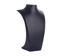 Vseutiac Bijoux Demi-chaîne de La Vitrine de Bush : Présentoir à Bijoux Fantaisie, Organisateur de Chaînes pour Commode, Bureau Ou Chambre, Black 15x10x26.5 Cm