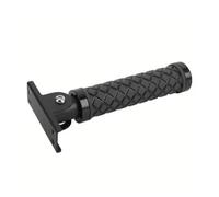 Vseutiac Poignée D'assistance Rabattable, Barre D'appui Antidérapante pour Porte, Main Courante Utilitaire Pliable En Alliage D'aluminium, Installa, Noir, S
