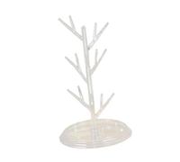 Vseutiac Présentoir à Bijoux, Porte-Bracelets, Organisateur de Bijoux Vertical Créatif en PP, Idéal pour Les Boutiques et Les Cadeaux, Clair