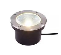 VSHENG COB Lumières Enterrées Extérieures Rond LED Spot Encastré Au Sol IP66 Étanche AC85-265V Jardin Lampe Encastrée dans Le Sol pour L'allée Pont Sentier Marcher Villas Éclairage Paysager (Color :