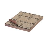 VSM VSM Toile abrasive (A) brun, très souple KK 114 F, 230x280 mm, Grain: 600 Quantité:1