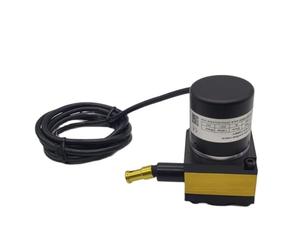 VSPPJYFG Capteur de déplacement à câble linéaire, portée de 1000mm, codeur à câble linéaire, potentiomètre à chaîne, Type potentiomètre(Push Pull)
